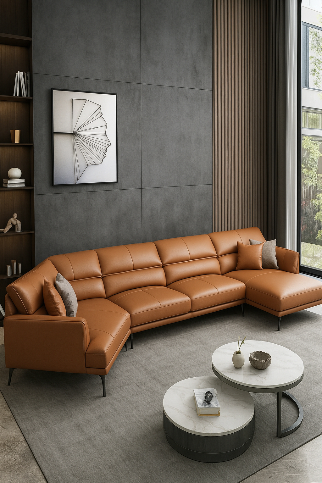 Leather Sofa