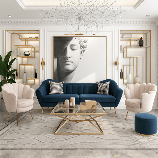 Image of Living Room Sofa LRS-8