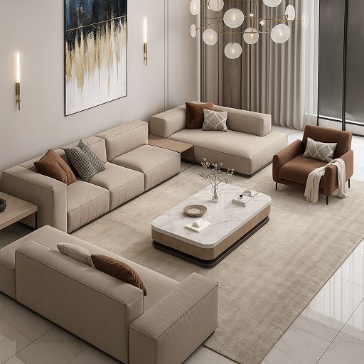 Image of Living Room Sofa LRS-9