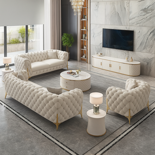 Image of Luxury Sofa LS-19