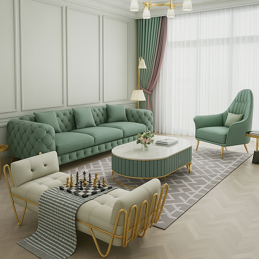 Image of Luxury Sofa LS-21